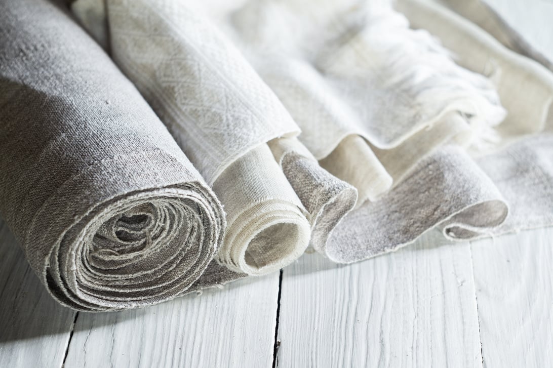 Linen Fabric in Rolls